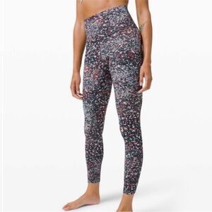 🍋🍋Lululemon Align High-Rise 25”. Color Water Blossom Multi. Size 2. 🍋🍋